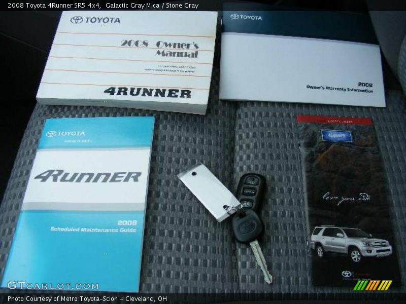Galactic Gray Mica / Stone Gray 2008 Toyota 4Runner SR5 4x4