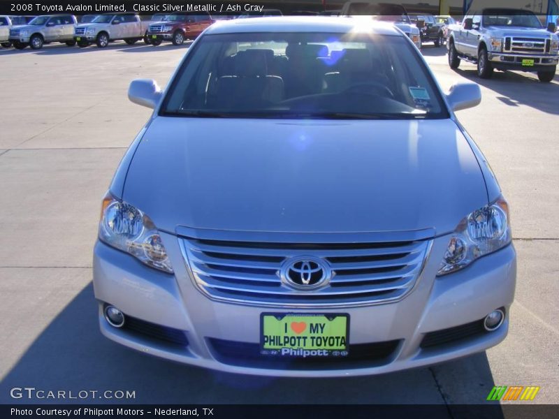 Classic Silver Metallic / Ash Gray 2008 Toyota Avalon Limited