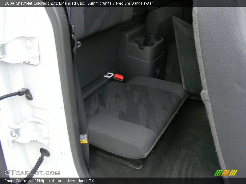 Summit White / Medium Dark Pewter 2004 Chevrolet Colorado Z71 Extended Cab