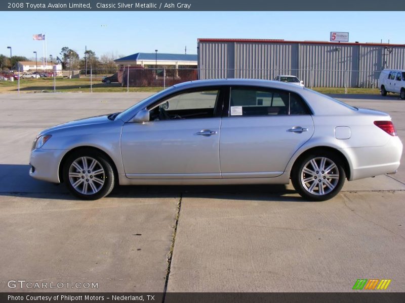 Classic Silver Metallic / Ash Gray 2008 Toyota Avalon Limited