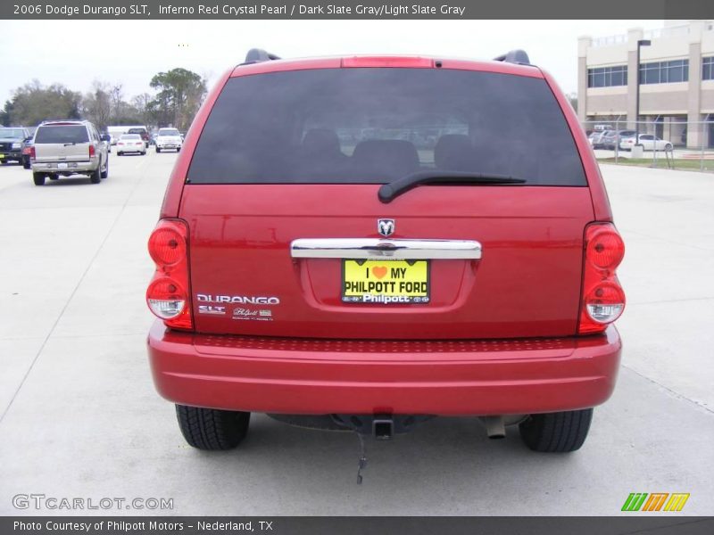 Inferno Red Crystal Pearl / Dark Slate Gray/Light Slate Gray 2006 Dodge Durango SLT