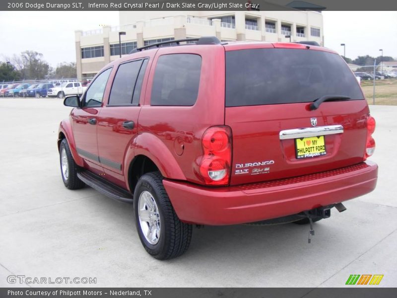 Inferno Red Crystal Pearl / Dark Slate Gray/Light Slate Gray 2006 Dodge Durango SLT
