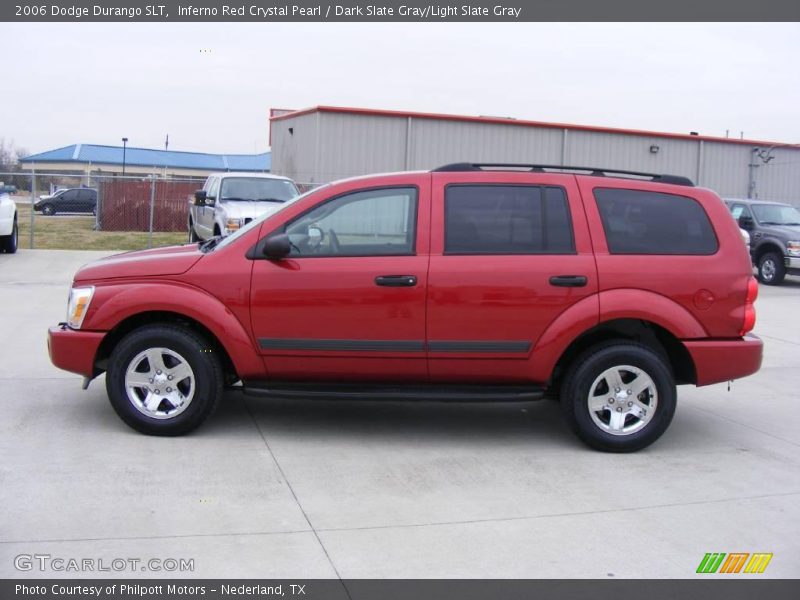 Inferno Red Crystal Pearl / Dark Slate Gray/Light Slate Gray 2006 Dodge Durango SLT