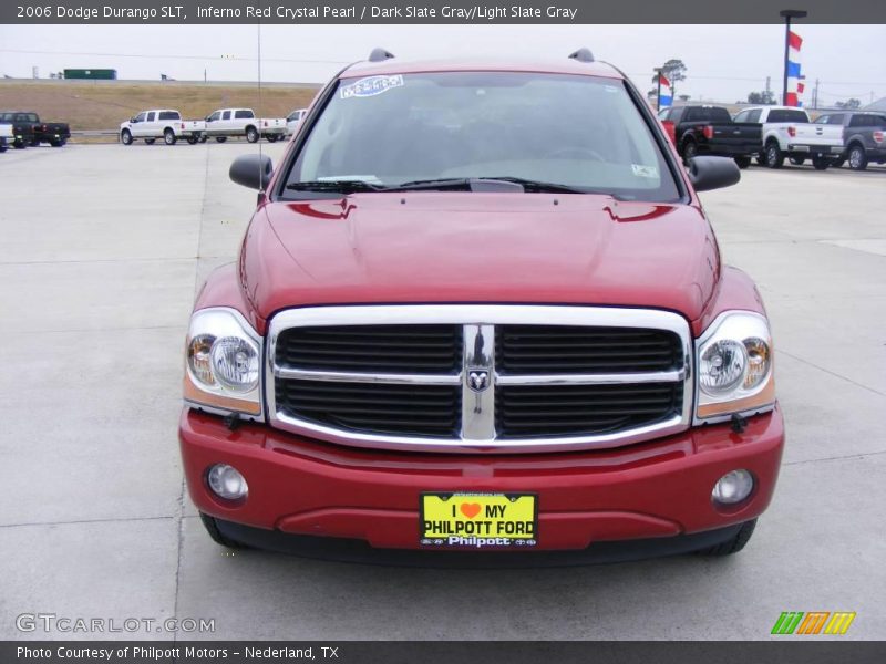 Inferno Red Crystal Pearl / Dark Slate Gray/Light Slate Gray 2006 Dodge Durango SLT