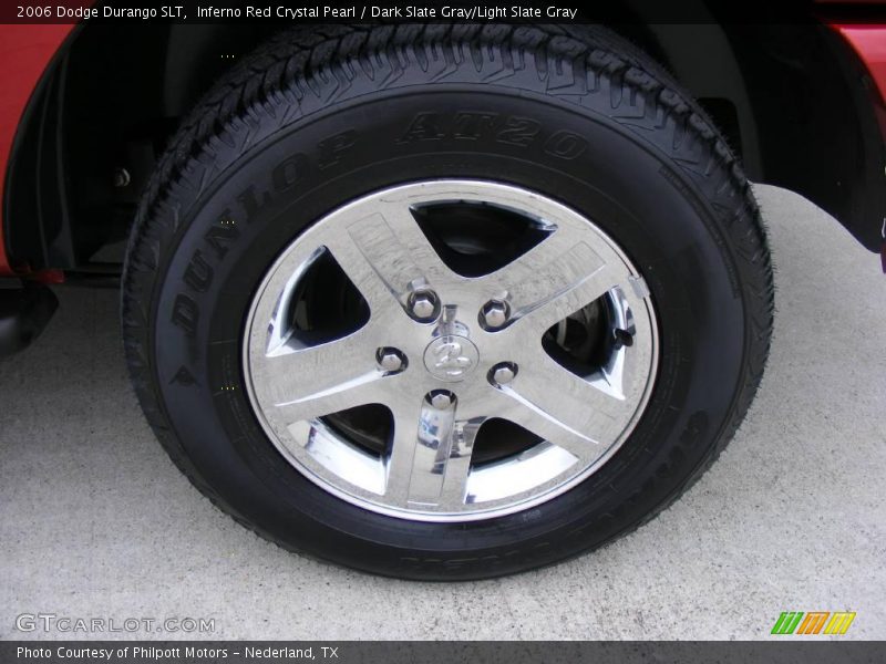 Inferno Red Crystal Pearl / Dark Slate Gray/Light Slate Gray 2006 Dodge Durango SLT
