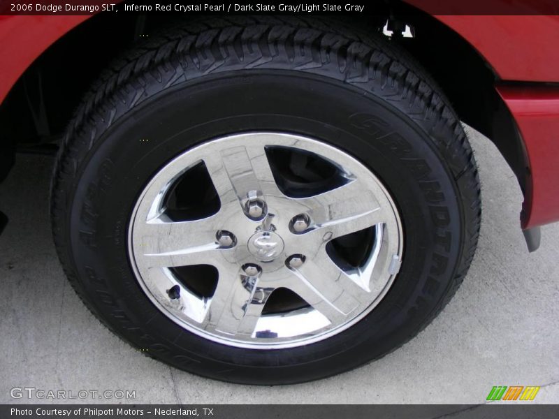 Inferno Red Crystal Pearl / Dark Slate Gray/Light Slate Gray 2006 Dodge Durango SLT