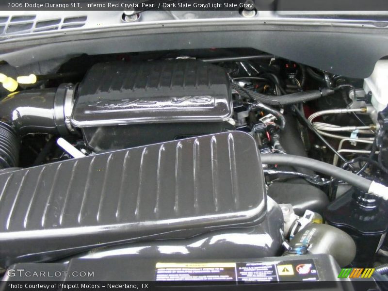 Inferno Red Crystal Pearl / Dark Slate Gray/Light Slate Gray 2006 Dodge Durango SLT