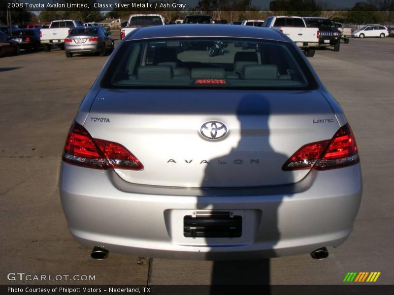Classic Silver Metallic / Ash Gray 2008 Toyota Avalon Limited