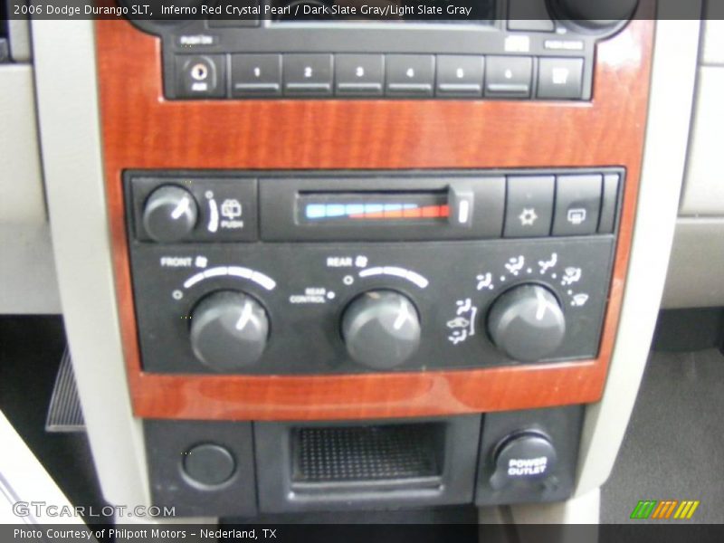 Inferno Red Crystal Pearl / Dark Slate Gray/Light Slate Gray 2006 Dodge Durango SLT