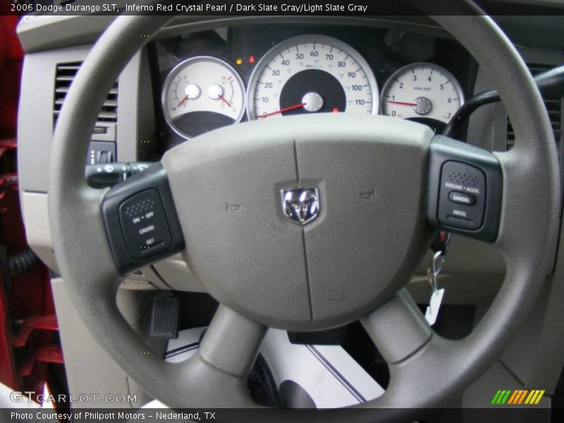Inferno Red Crystal Pearl / Dark Slate Gray/Light Slate Gray 2006 Dodge Durango SLT