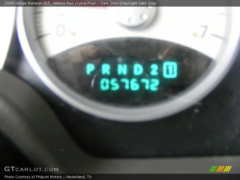 Inferno Red Crystal Pearl / Dark Slate Gray/Light Slate Gray 2006 Dodge Durango SLT