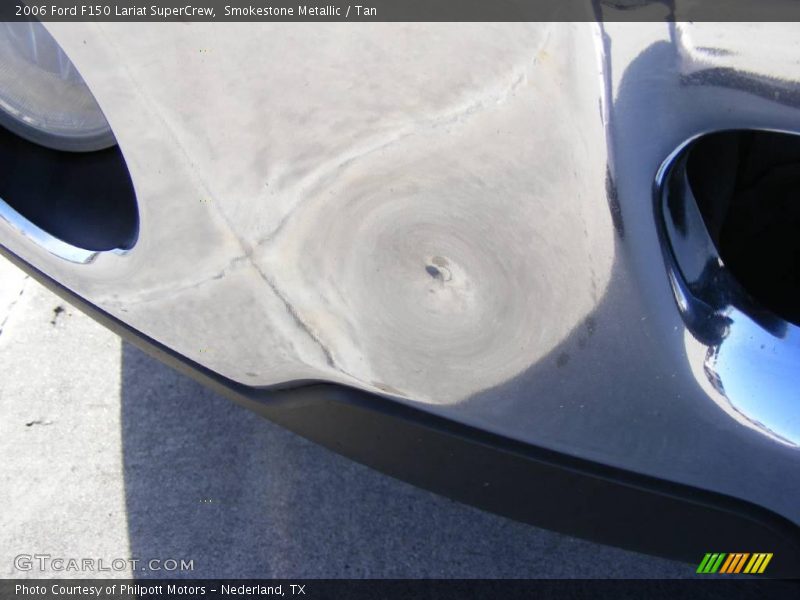 Smokestone Metallic / Tan 2006 Ford F150 Lariat SuperCrew