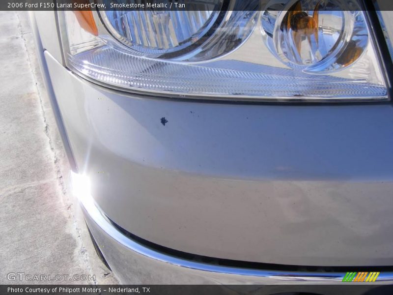 Smokestone Metallic / Tan 2006 Ford F150 Lariat SuperCrew