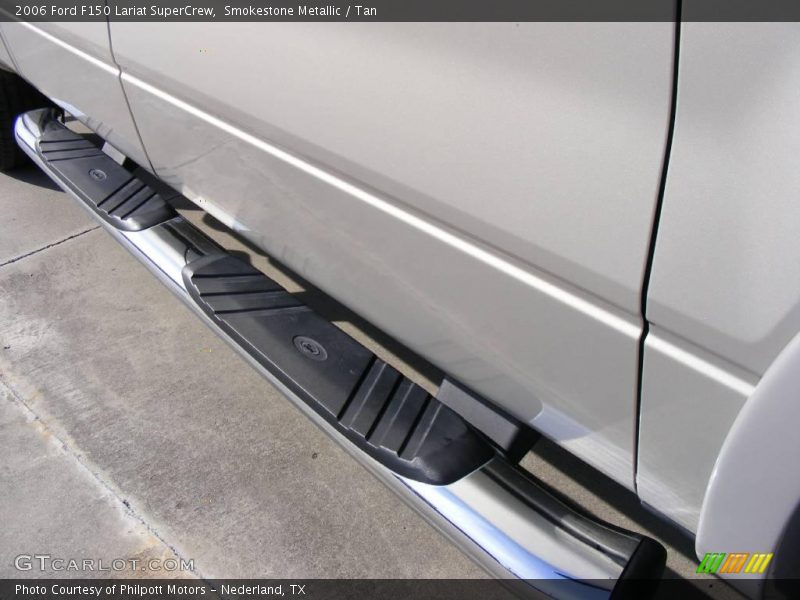 Smokestone Metallic / Tan 2006 Ford F150 Lariat SuperCrew
