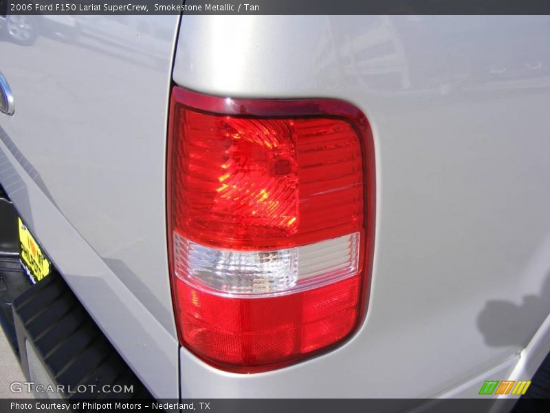 Smokestone Metallic / Tan 2006 Ford F150 Lariat SuperCrew