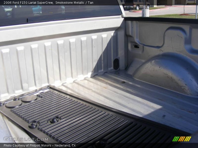 Smokestone Metallic / Tan 2006 Ford F150 Lariat SuperCrew