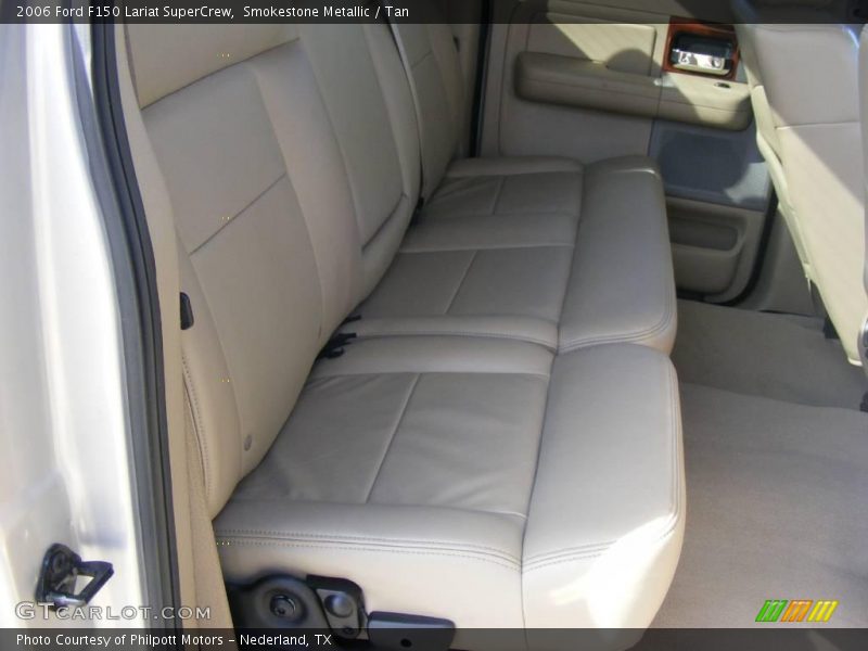 Smokestone Metallic / Tan 2006 Ford F150 Lariat SuperCrew