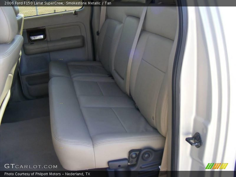 Smokestone Metallic / Tan 2006 Ford F150 Lariat SuperCrew