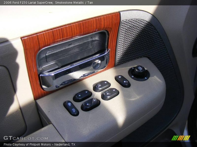 Smokestone Metallic / Tan 2006 Ford F150 Lariat SuperCrew