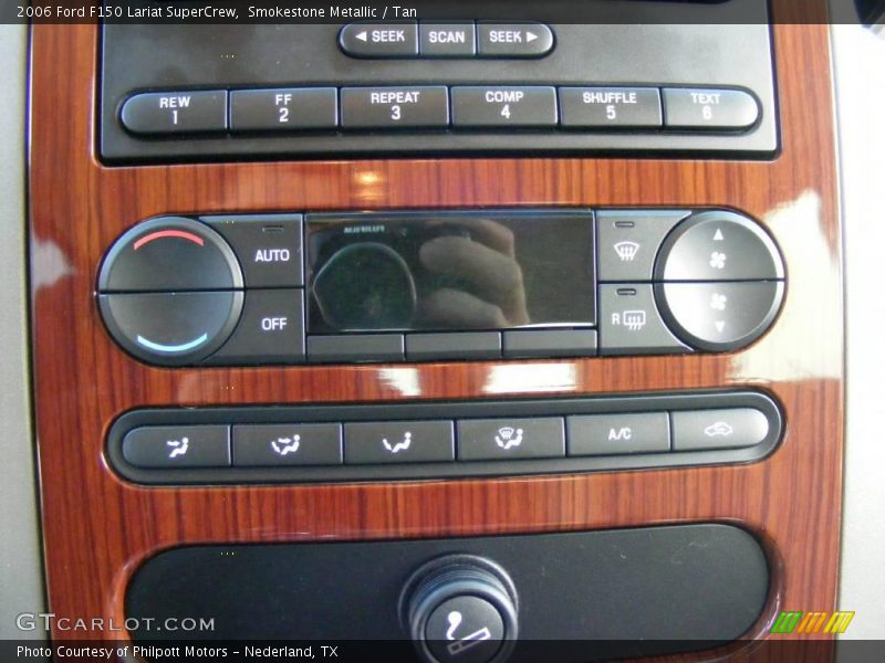 Smokestone Metallic / Tan 2006 Ford F150 Lariat SuperCrew