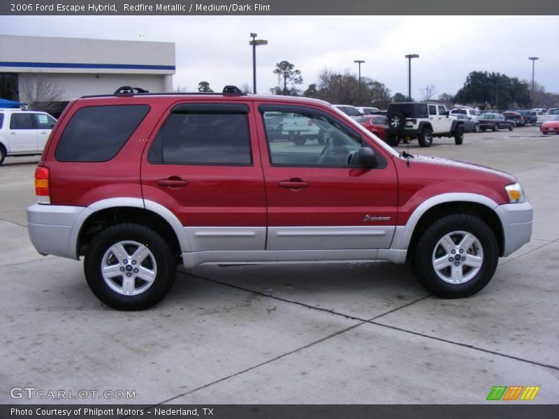 Redfire Metallic / Medium/Dark Flint 2006 Ford Escape Hybrid