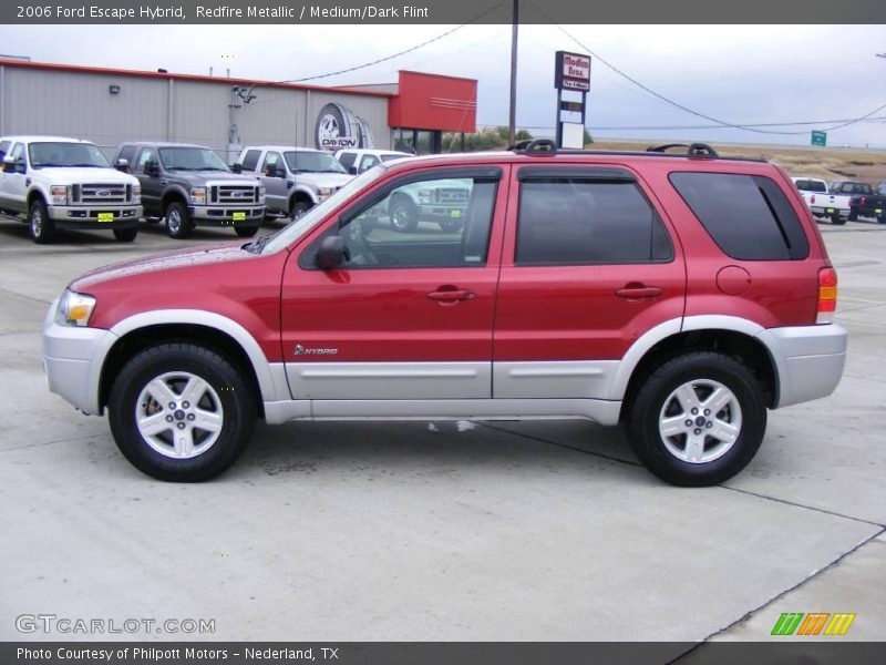 Redfire Metallic / Medium/Dark Flint 2006 Ford Escape Hybrid