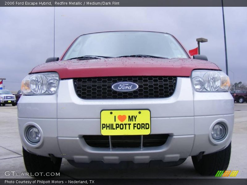 Redfire Metallic / Medium/Dark Flint 2006 Ford Escape Hybrid