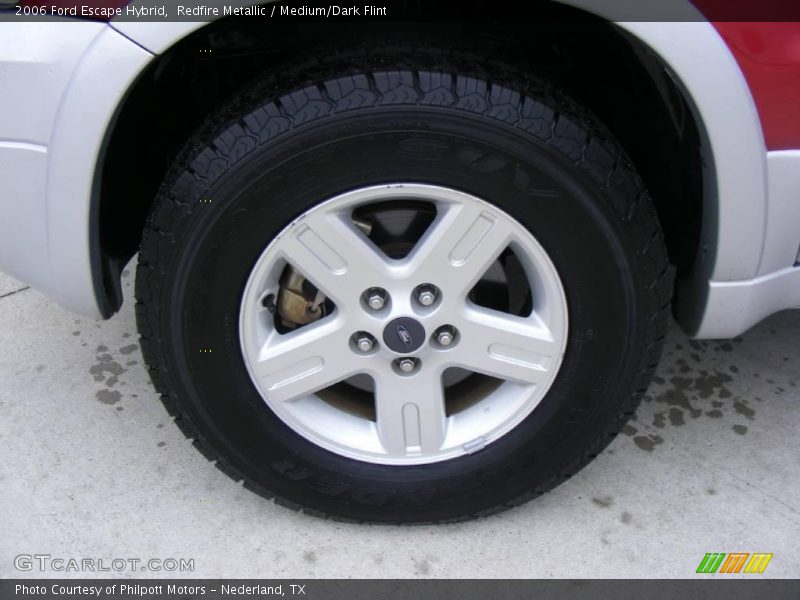 Redfire Metallic / Medium/Dark Flint 2006 Ford Escape Hybrid