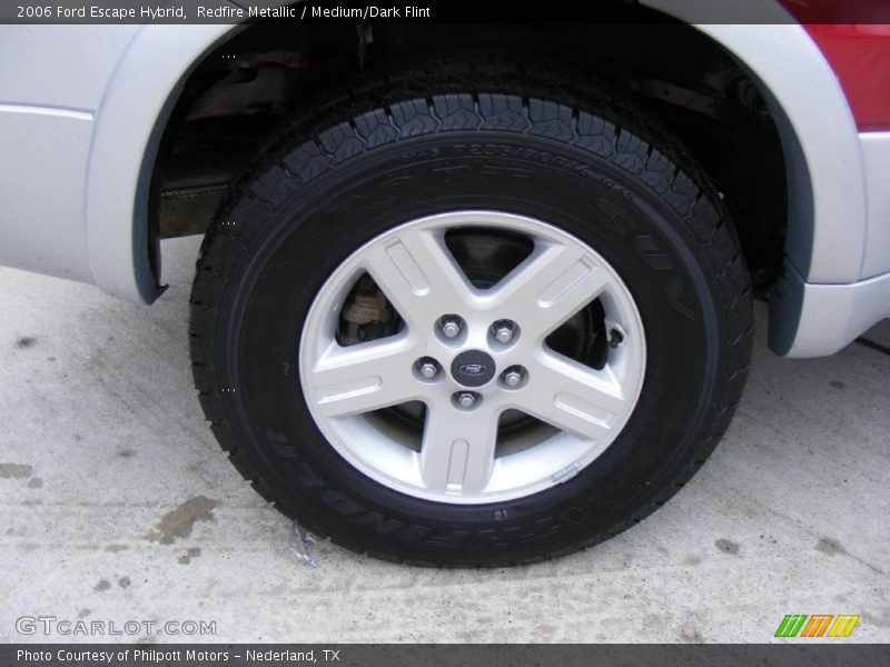 Redfire Metallic / Medium/Dark Flint 2006 Ford Escape Hybrid