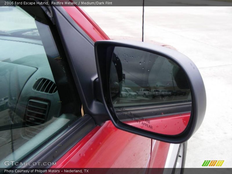 Redfire Metallic / Medium/Dark Flint 2006 Ford Escape Hybrid