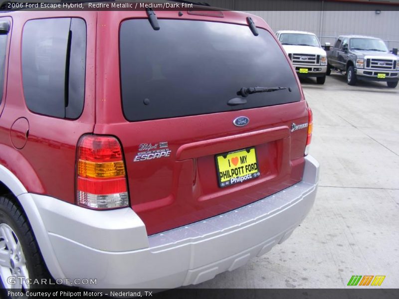 Redfire Metallic / Medium/Dark Flint 2006 Ford Escape Hybrid