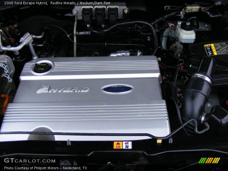 Redfire Metallic / Medium/Dark Flint 2006 Ford Escape Hybrid