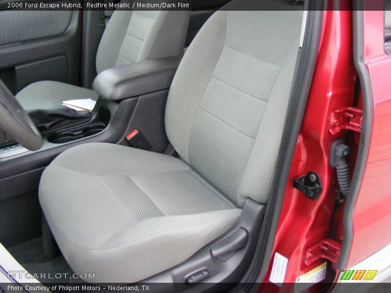 Redfire Metallic / Medium/Dark Flint 2006 Ford Escape Hybrid