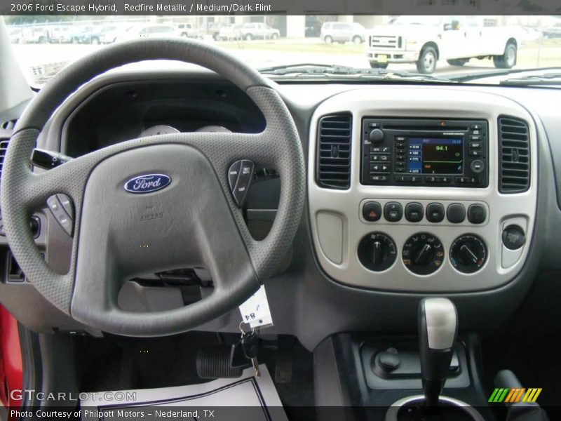 Redfire Metallic / Medium/Dark Flint 2006 Ford Escape Hybrid