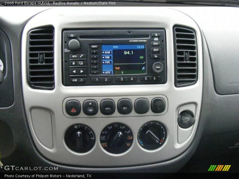 Redfire Metallic / Medium/Dark Flint 2006 Ford Escape Hybrid