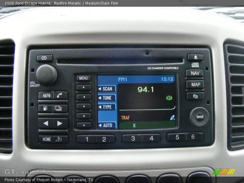 Redfire Metallic / Medium/Dark Flint 2006 Ford Escape Hybrid