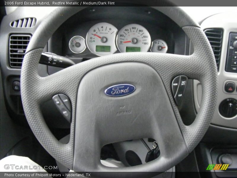 Redfire Metallic / Medium/Dark Flint 2006 Ford Escape Hybrid