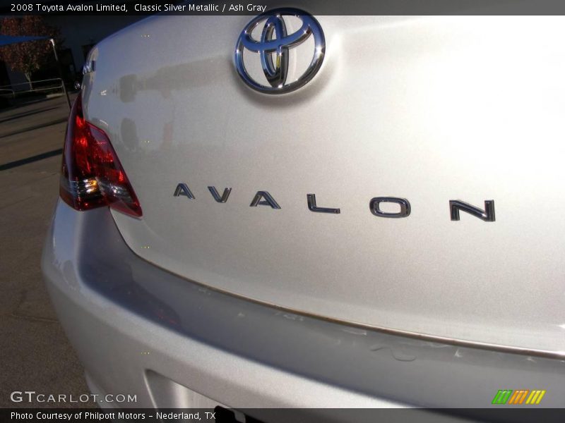 Classic Silver Metallic / Ash Gray 2008 Toyota Avalon Limited