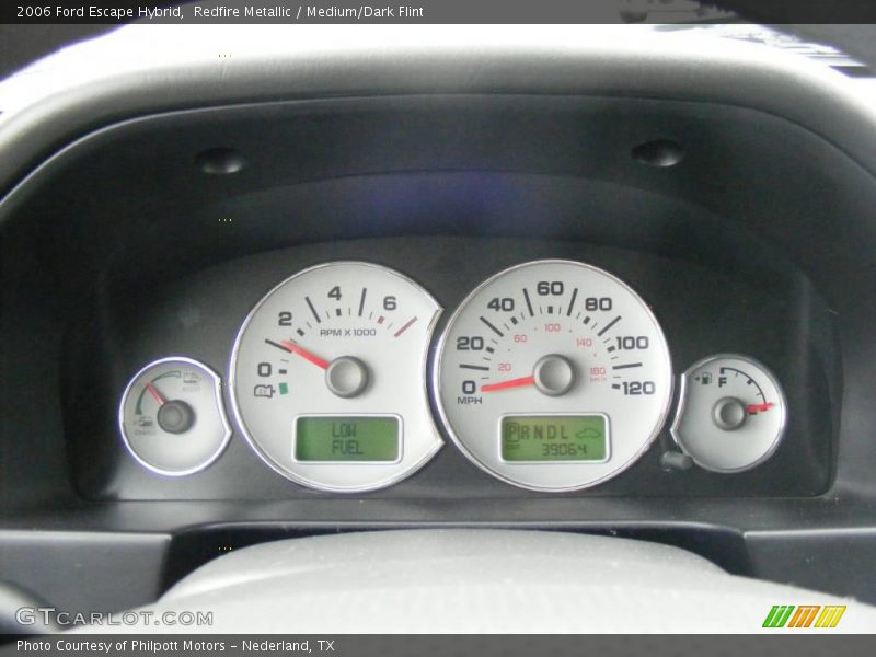 Redfire Metallic / Medium/Dark Flint 2006 Ford Escape Hybrid