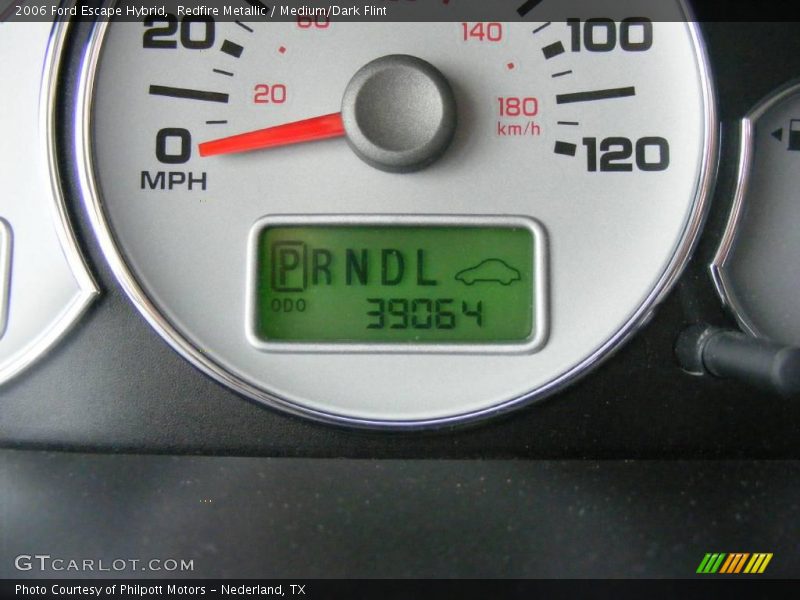 Redfire Metallic / Medium/Dark Flint 2006 Ford Escape Hybrid