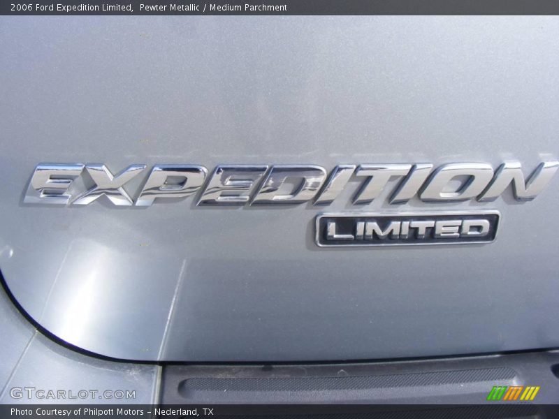 Pewter Metallic / Medium Parchment 2006 Ford Expedition Limited