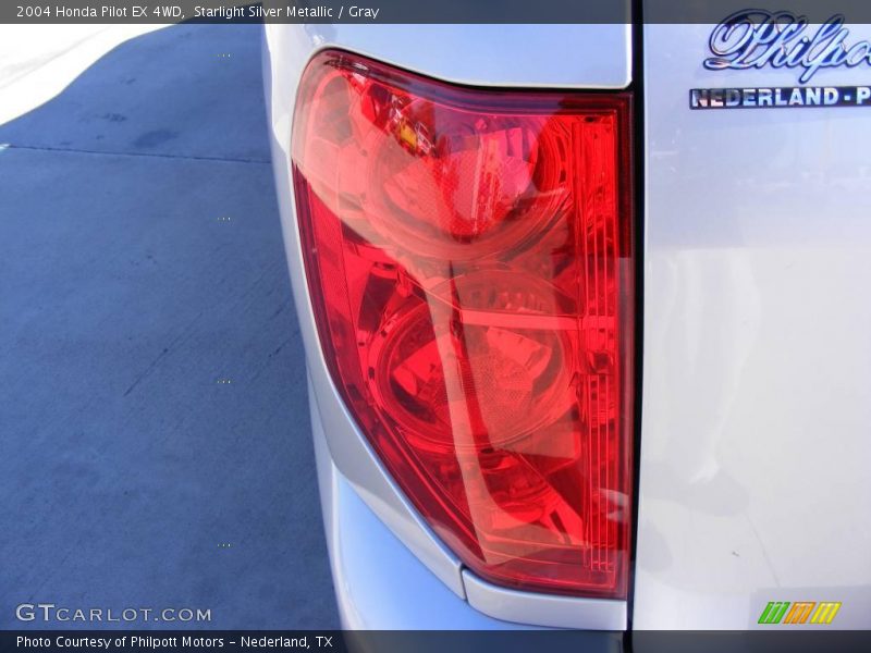 Starlight Silver Metallic / Gray 2004 Honda Pilot EX 4WD