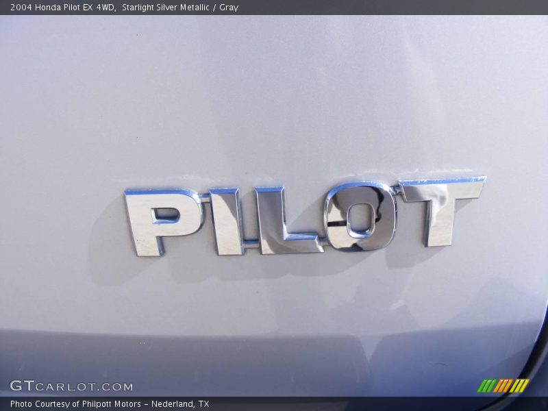 Starlight Silver Metallic / Gray 2004 Honda Pilot EX 4WD