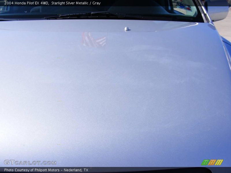 Starlight Silver Metallic / Gray 2004 Honda Pilot EX 4WD