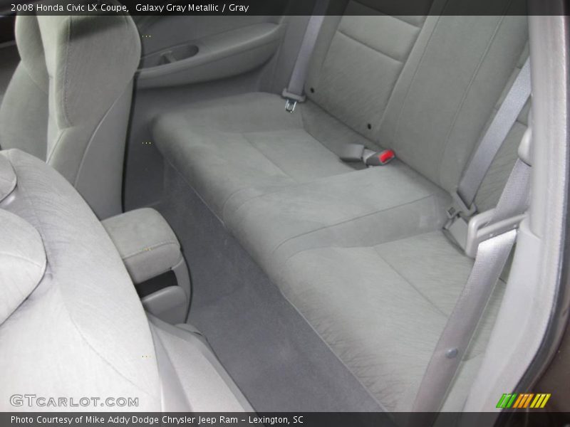 Galaxy Gray Metallic / Gray 2008 Honda Civic LX Coupe