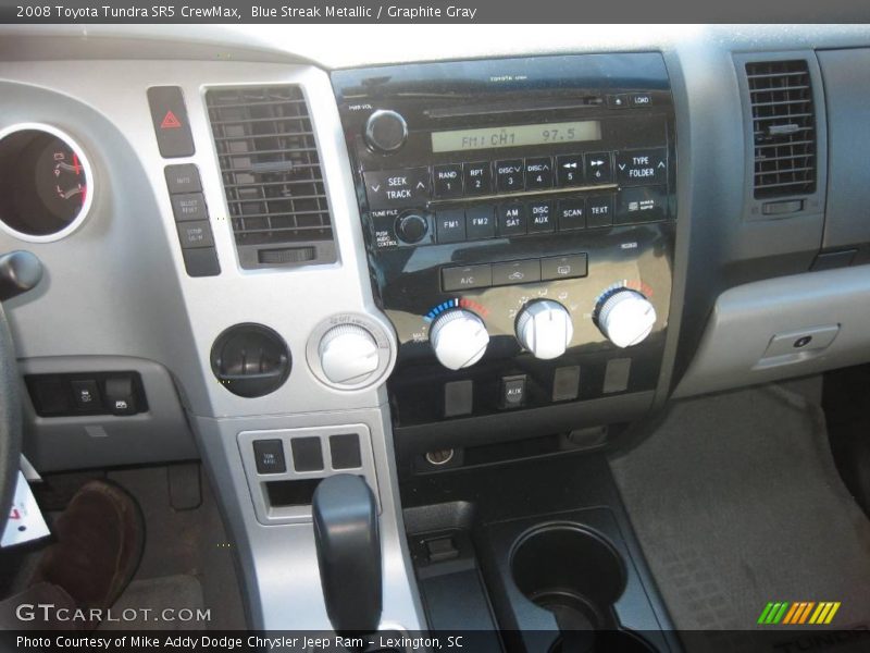 Blue Streak Metallic / Graphite Gray 2008 Toyota Tundra SR5 CrewMax