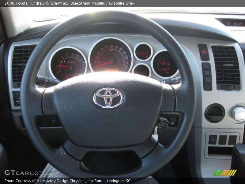 Blue Streak Metallic / Graphite Gray 2008 Toyota Tundra SR5 CrewMax