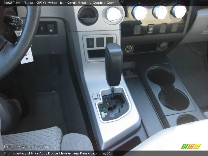 Blue Streak Metallic / Graphite Gray 2008 Toyota Tundra SR5 CrewMax