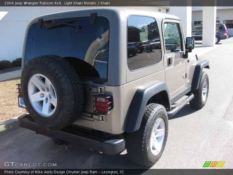 Light Khaki Metallic / Khaki 2004 Jeep Wrangler Rubicon 4x4