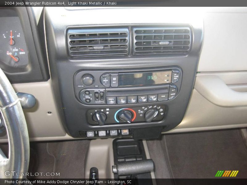 Light Khaki Metallic / Khaki 2004 Jeep Wrangler Rubicon 4x4